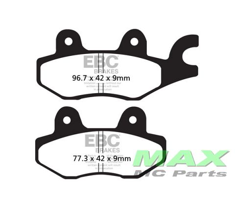 EBC Disc pad set*FRONT/(+REAR)* FA197