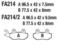 EBC Disc *REAR/FRONT* FA214 TRIUMPH
