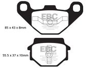 EBC Disc pad set FA251