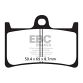 EBC Disc pad *FRONT* FA252 YAMAHA