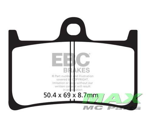 EBC Double-H SINTER*FRONT* MT07 XJR1300