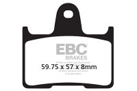 EBC Disc pad set REAR FA254