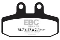 EBC Double- H Sintered Sportbike pad set
