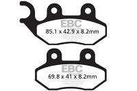 EBC Disc pad set FA264 *USE: SFA264*
