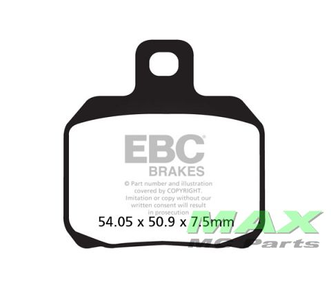 EBC Disc pad set FA266R