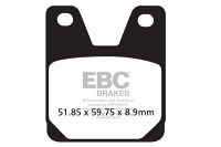 EBC Double- H Sintered Sportbike pad set