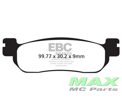 EBC Disc pad set *FRONT/(REAR)* FA275