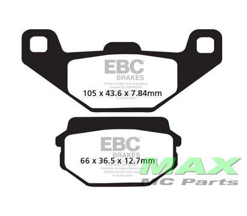 EBC Disc pad set FA297