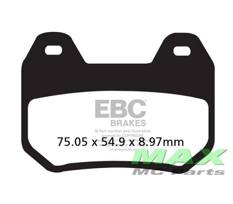 EBC Disc pad set *REAR* FA304 BMW