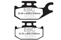 EBC Disc pad set FRONT/REAR FA307TT
