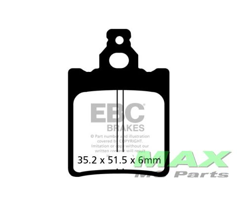 EBC Disc pad REAR FA337TT KTM SX60 SX65