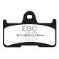 EBC Disc pad set REAR FA344TT DIRT/MX