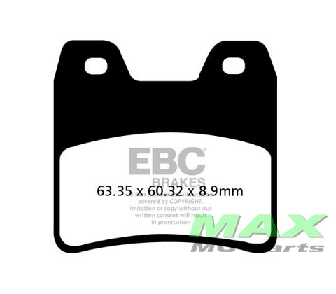 EBC Pad set*REAR*FA348 XJR1300 FZS1