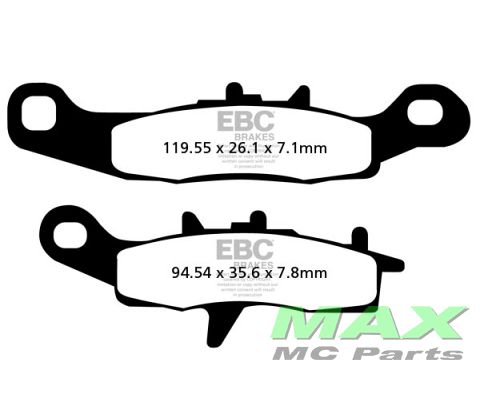 EBC Disc pad set FA349R