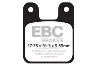 EBC Disc pad set FRONT FA352 POLINI