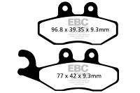 EBC Disc pad set FRONT*USE: SFA353*