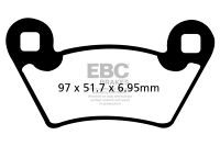 EBC Disc pad set FA354R