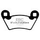 EBC Disc pad set FA354R