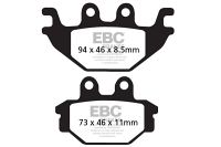 EBC Disc pad set FRONT/REAR FA377