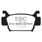 EBC Disc pad set FRONT FA410TT TRX500
