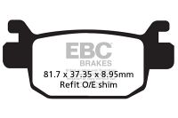 EBC Double- H Sintered Sportbike pad set