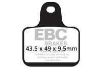 EBC Double- H Sintered Sportbike pad set