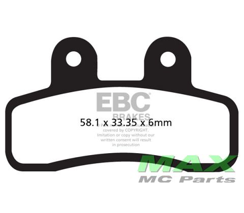 EBC Disc pad set FA448