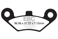 EBC Disc pad set FRONT FA453TT DIRT/MX