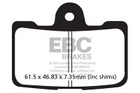 EBC Double- H Sintered Sportbike pad set