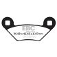 EBC Disc pad set FRONT/REAR FA475TT DIRT