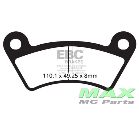 EBC Disc pad set FA482TT MX/OFF-ROAD