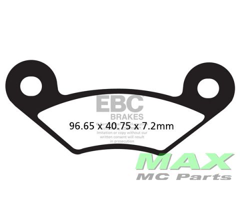 EBC Disc pad set FA483TT