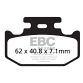 EBC Disc pad set FA497TT