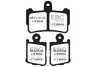 EBC Disc pad set SINTER*FRONT*FA499/4HH