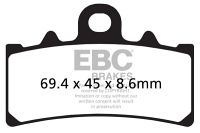 EBC Disc pad set FA606HH