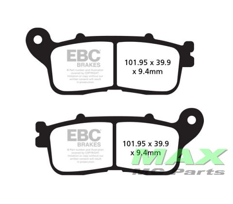 EBC Disc pad SINTER *REAR*FA636HH