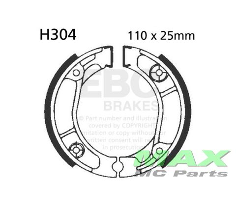 EBC Brake shoe set H304 CRF150F CRF230