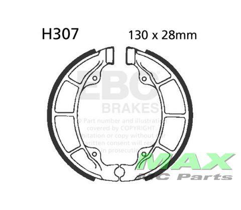EBC Brake shoe set H307 ATV REAR