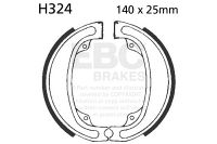 EBC grooved brake shoe set H324G