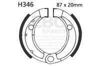 EBC Brake shoe*FRONT* H346 YFM90 TRX70