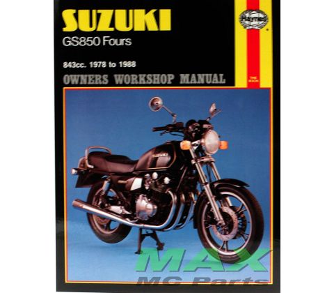 Haynes bog SUZUKI GS850 FOUR  78-88