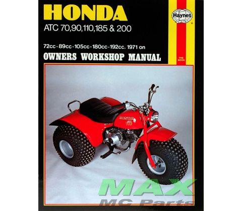 Haynes bog HONDA ATC70 ATC90 ATC200