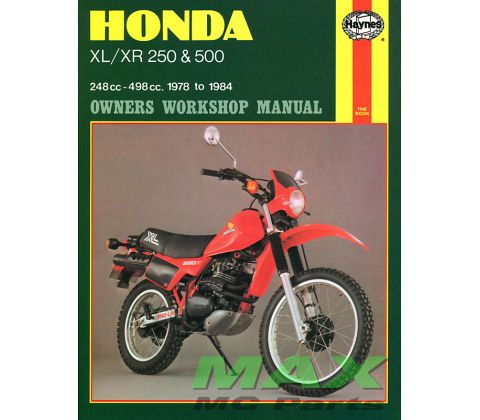 Haynes bog HONDA XL250 XR250 XL500 XR500