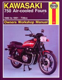 Haynes bog KAWASAKI Z750J Z750L 80-91