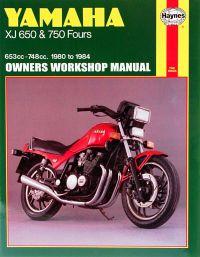 Haynes bog YAMAHA XJ650 XJ750 80-84