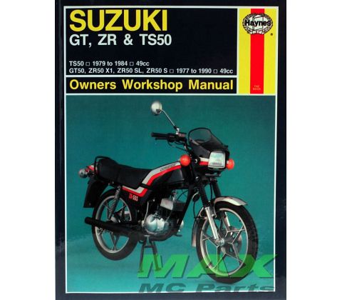 Haynes bog SUZUKI GT50 ZR50 TS50 77-90