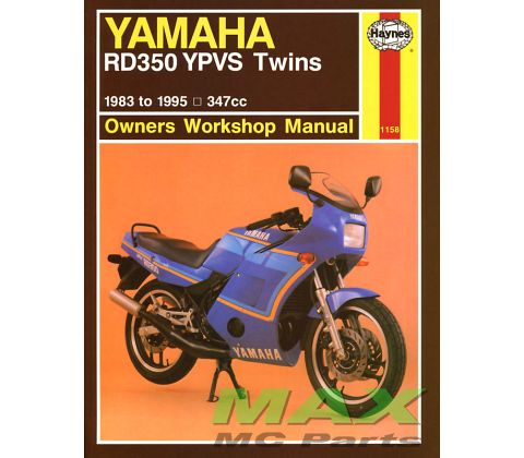 Haynes bog YAMAHA RD350YPVS 83-95