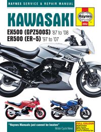 Haynes bog KAWASAKI GPZ500S ER-5 97-07