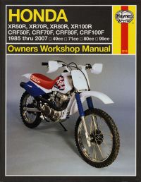 Haynes bog HONDA CRF50 CRF100 85-20