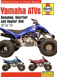 Haynes bog YAMAHA YFZ350 YFM350 87-10